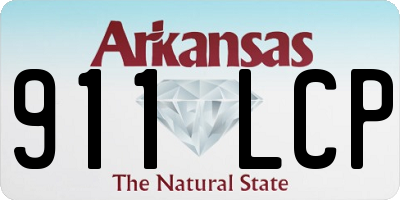 AR license plate 911LCP