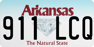 AR license plate 911LCQ