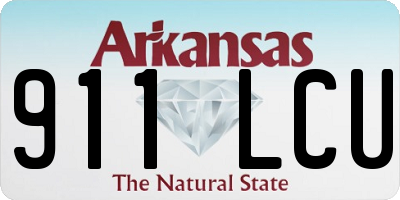 AR license plate 911LCU