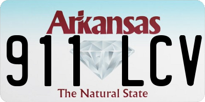 AR license plate 911LCV