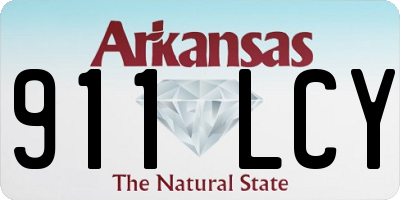 AR license plate 911LCY