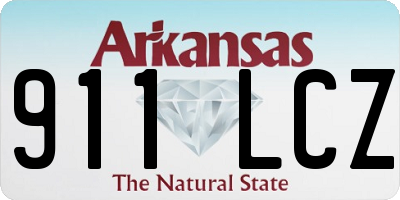AR license plate 911LCZ