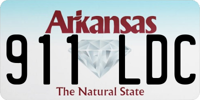 AR license plate 911LDC