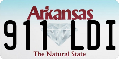 AR license plate 911LDI