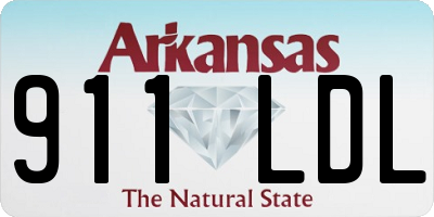 AR license plate 911LDL