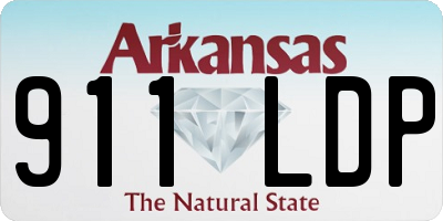 AR license plate 911LDP