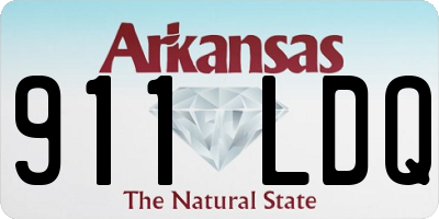 AR license plate 911LDQ