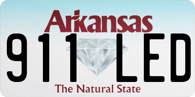 AR license plate 911LED