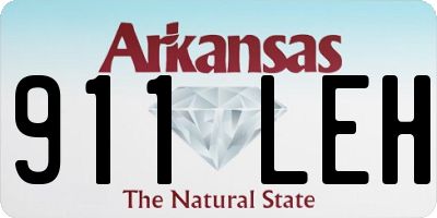 AR license plate 911LEH