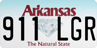 AR license plate 911LGR