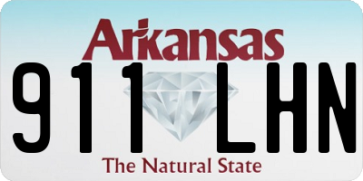 AR license plate 911LHN