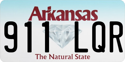 AR license plate 911LQR
