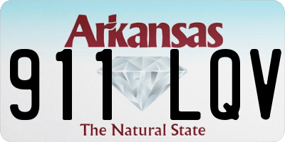 AR license plate 911LQV