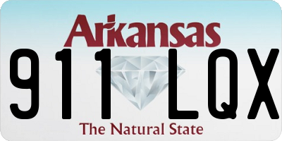 AR license plate 911LQX