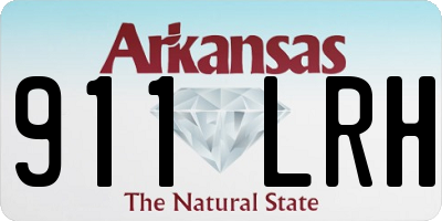 AR license plate 911LRH