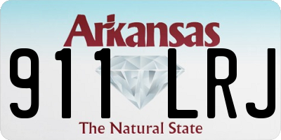 AR license plate 911LRJ