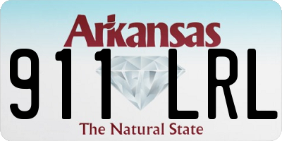 AR license plate 911LRL