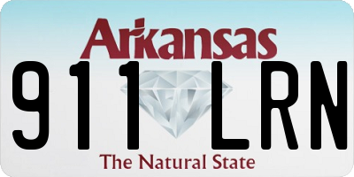 AR license plate 911LRN