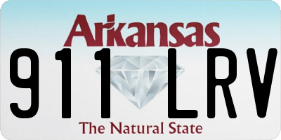 AR license plate 911LRV