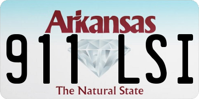 AR license plate 911LSI