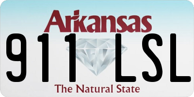 AR license plate 911LSL