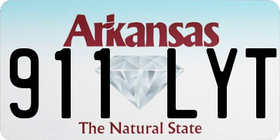 AR license plate 911LYT