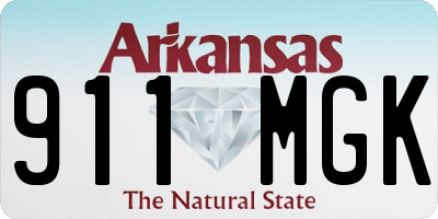 AR license plate 911MGK