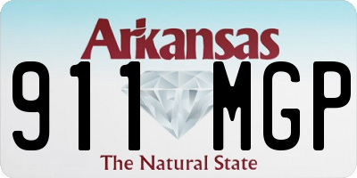 AR license plate 911MGP