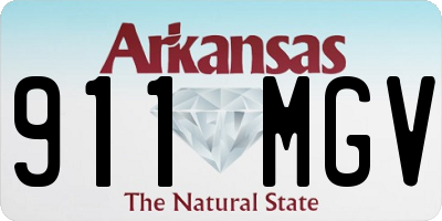 AR license plate 911MGV