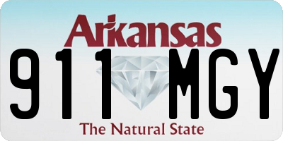 AR license plate 911MGY