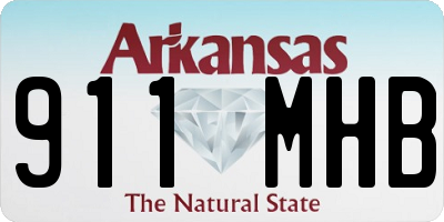 AR license plate 911MHB