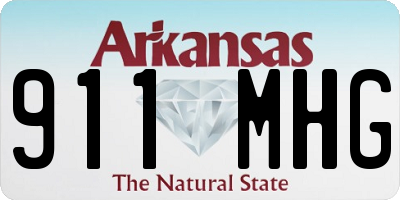 AR license plate 911MHG