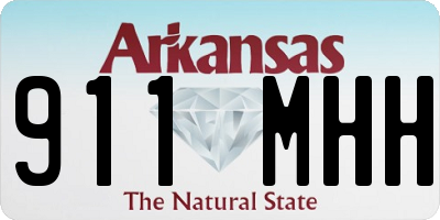 AR license plate 911MHH