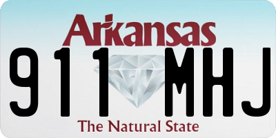 AR license plate 911MHJ