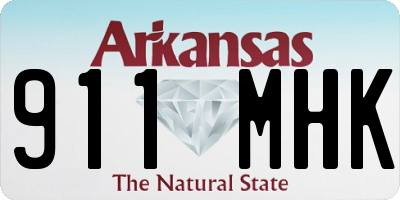 AR license plate 911MHK