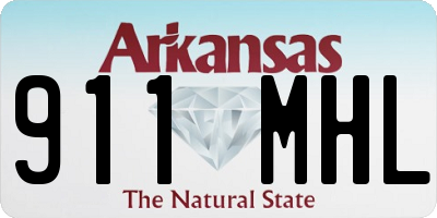 AR license plate 911MHL