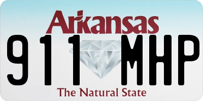 AR license plate 911MHP