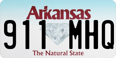 AR license plate 911MHQ
