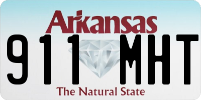 AR license plate 911MHT
