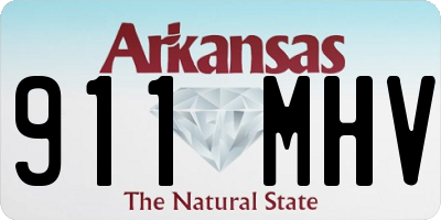 AR license plate 911MHV