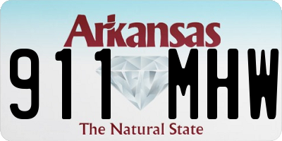 AR license plate 911MHW
