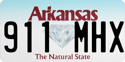 AR license plate 911MHX