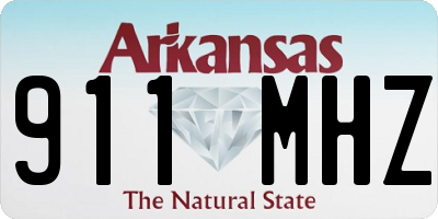 AR license plate 911MHZ