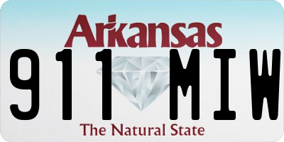 AR license plate 911MIW