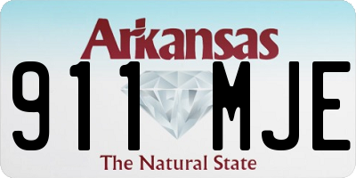AR license plate 911MJE