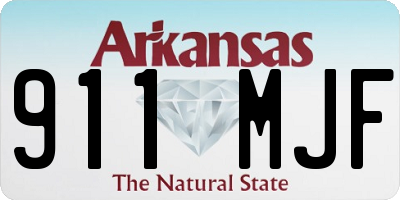 AR license plate 911MJF