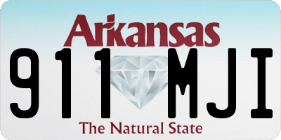 AR license plate 911MJI