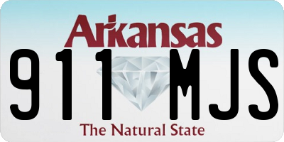 AR license plate 911MJS