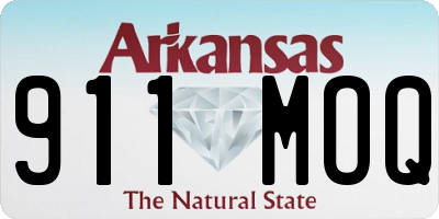 AR license plate 911MOQ