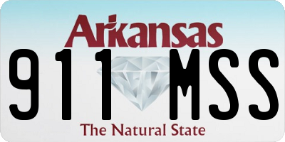 AR license plate 911MSS